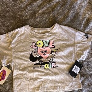 Nike Kids White Love Graphic T-Shirt